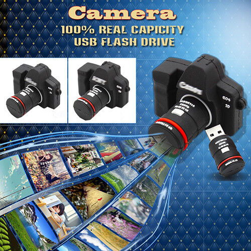 Hot Cute Mini Camera Model U Disk 2GB-256G USB 2.0 Flash Drive Memory Pen Stick