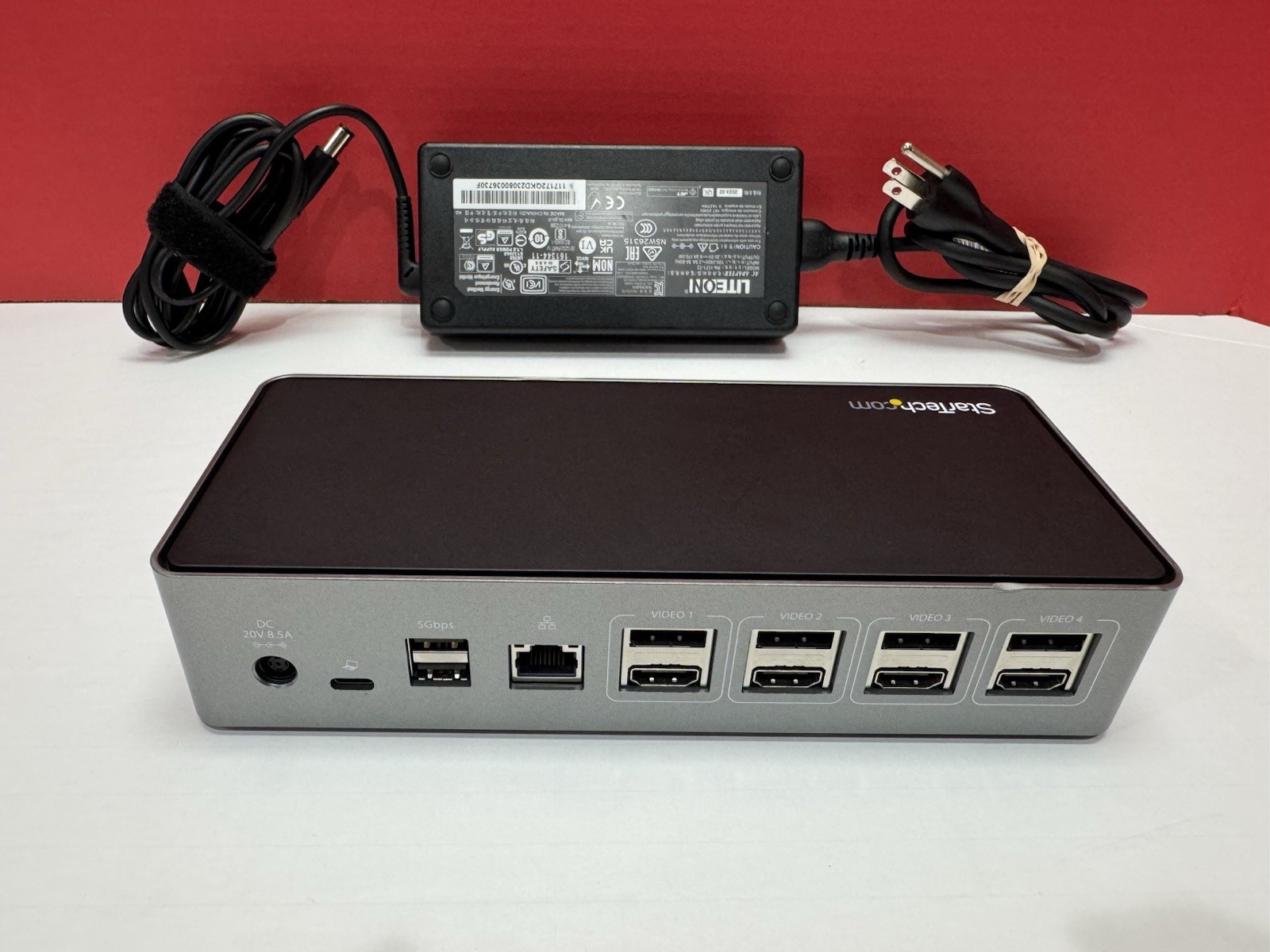 Startech DK31C4DPPD USB-C Universal Docking Station 4K HDMI Unit & Power Adapter Startech DK31C4DPPD USB-C Universal Docking Station 4K HDMI Unit & Power Adapter