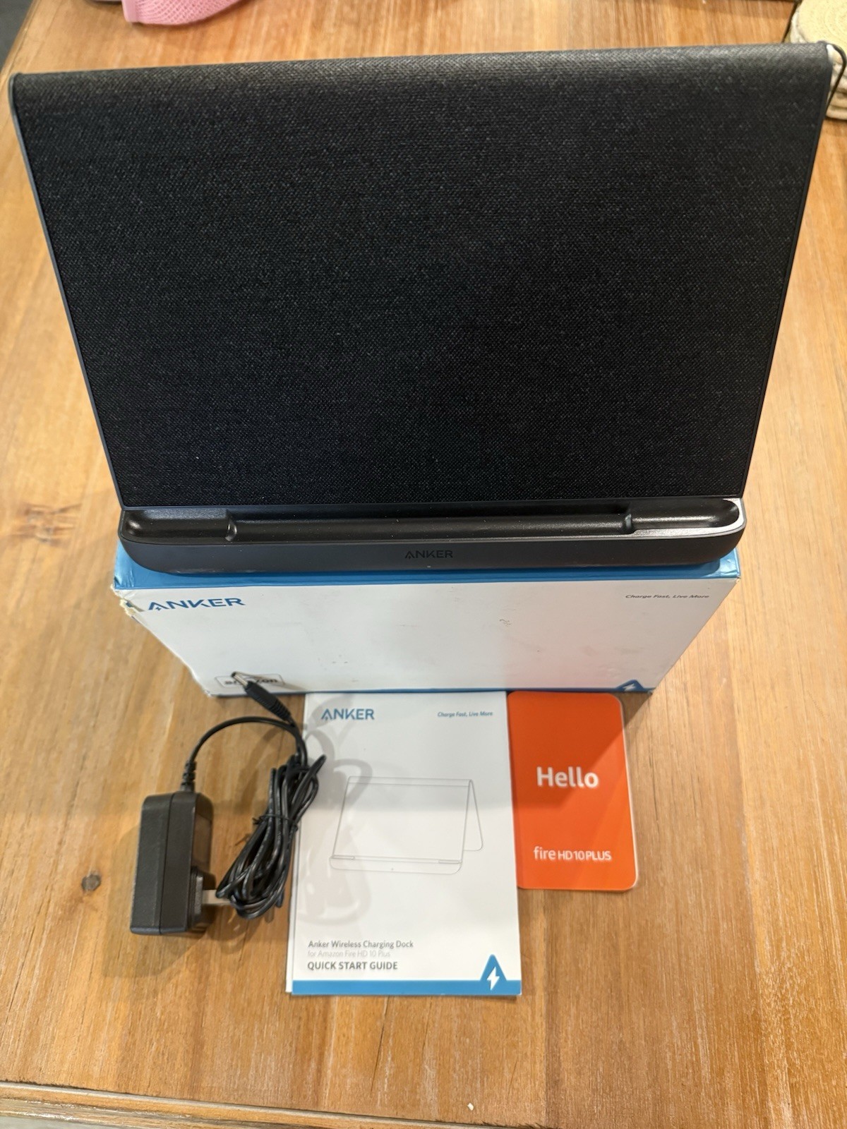 Anker Wireless Charging Dock for Amazon Fire HD 10 Plus NEW Open Box Anker Wireless Charging Dock for Amazon Fire HD 10 Plus NEW Open Box