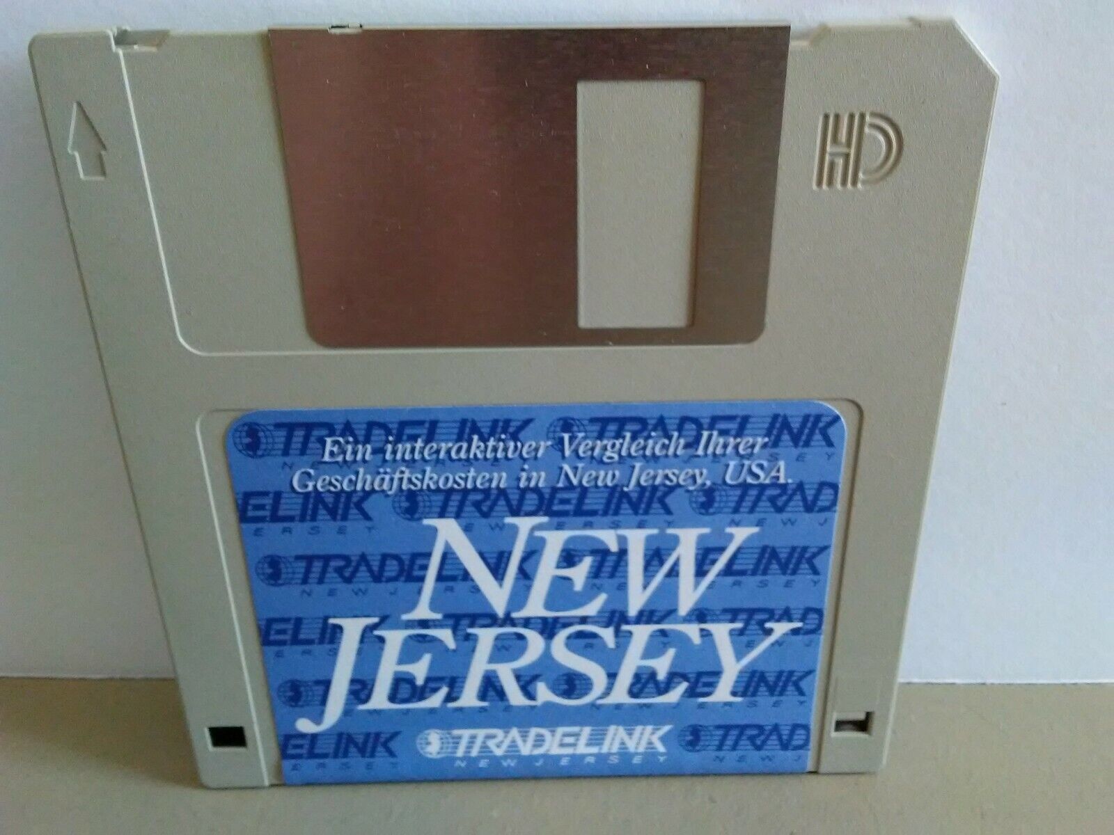 ITHistory (199X) IBM Software: NEW JERSEY TRADE LINK (German/ CeBIT)   3.5\