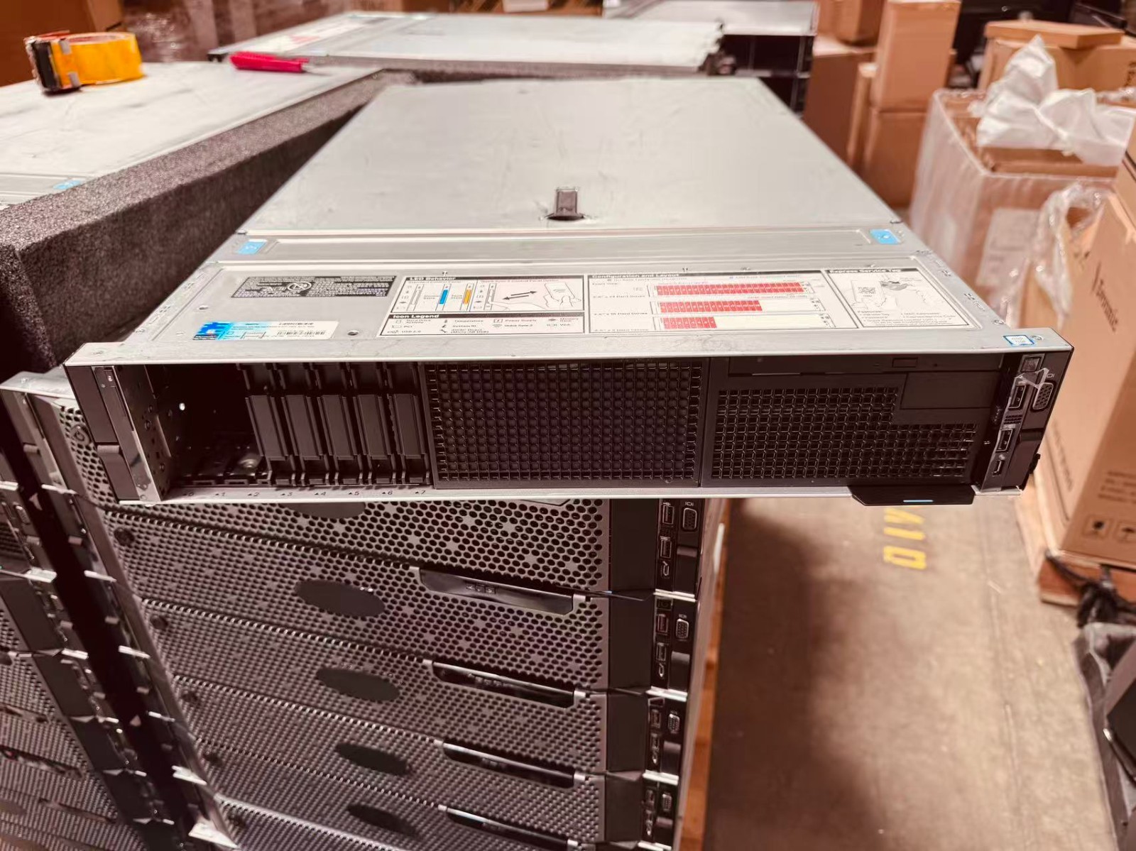 Dell EMC PowerEdge R740 8 Bay Server w/ 32GB RAM 2x GOLD 6132 2x 1600W PSU H730p
