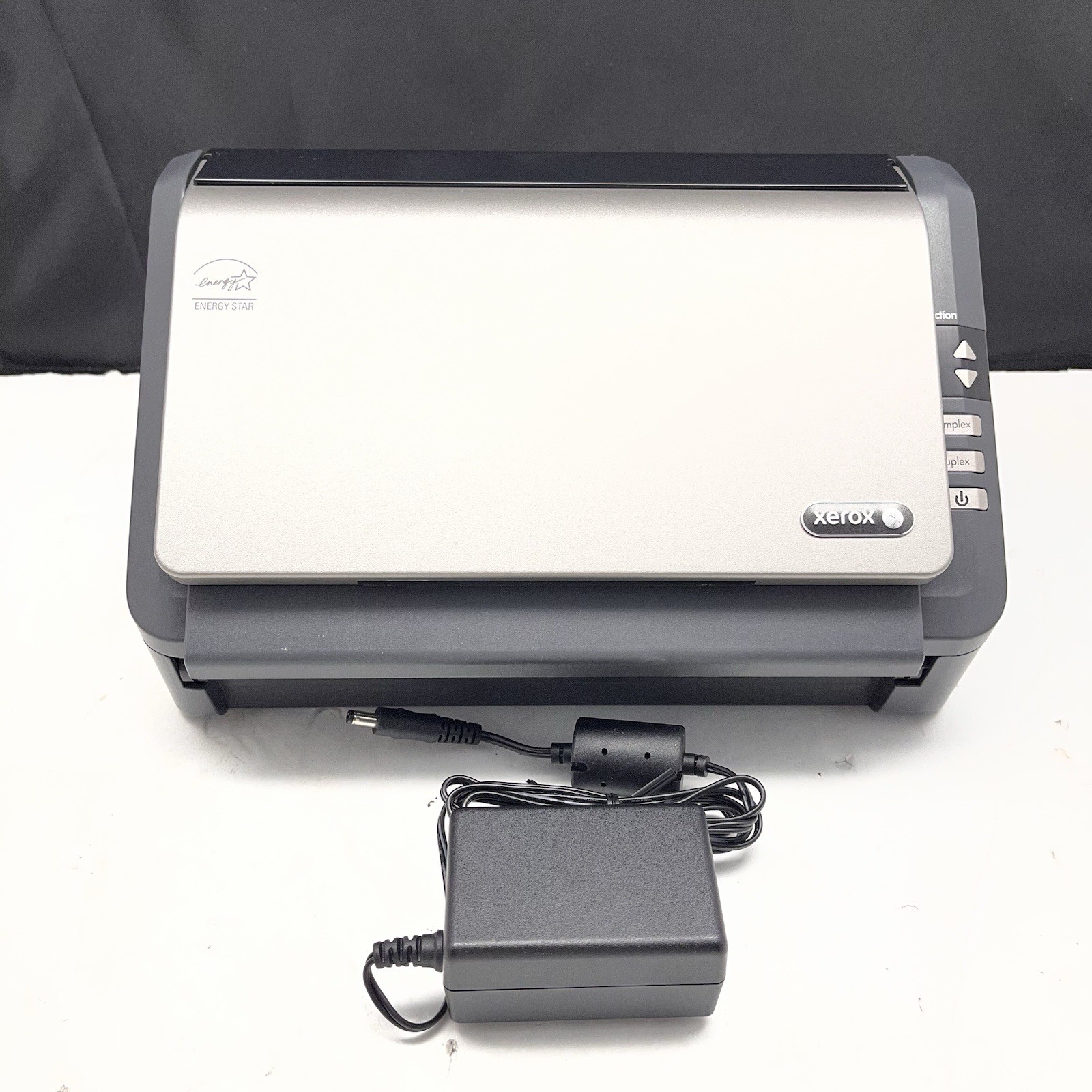 Xerox DocuMate 3125 Duplex Color Document Scanner With Adapter Tested M11 Xerox DocuMate 3125 Duplex Color Document Scanner With Adapter Tested M11
