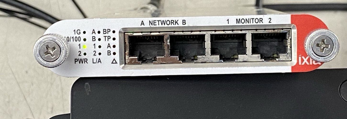 Keysight IXIA I3BP-CU3 IBYPASS 3 CU10/100/1000