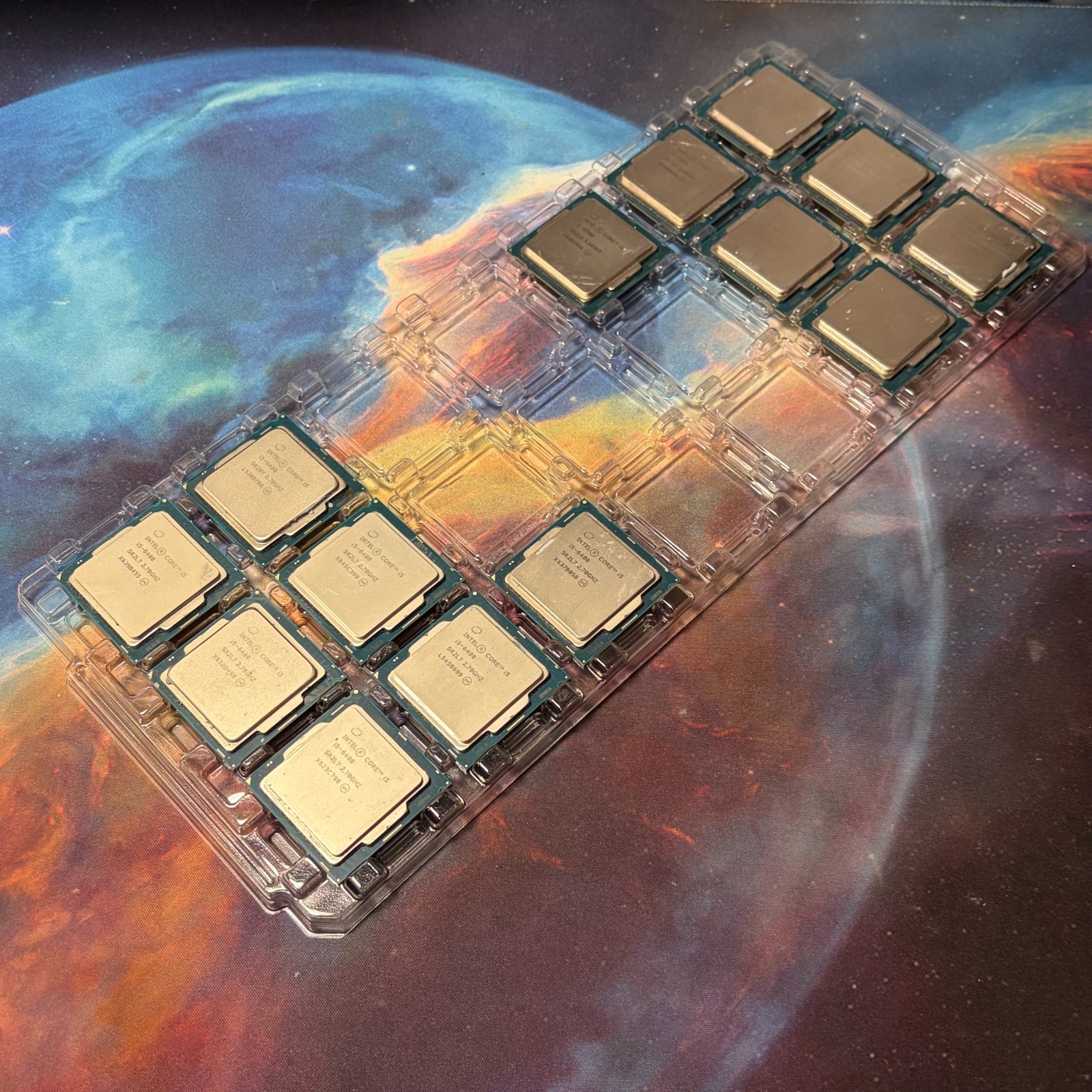 LOT OF 14 Intel Core i5 Desktop CPU •7x 6400 7x 6500 •LGA1151 H4 SR2L7 SR2L6 LOT OF 14 Intel Core i5 Desktop CPU •7x 6400 7x 6500 •LGA1151 H4 SR2L7 SR2L6