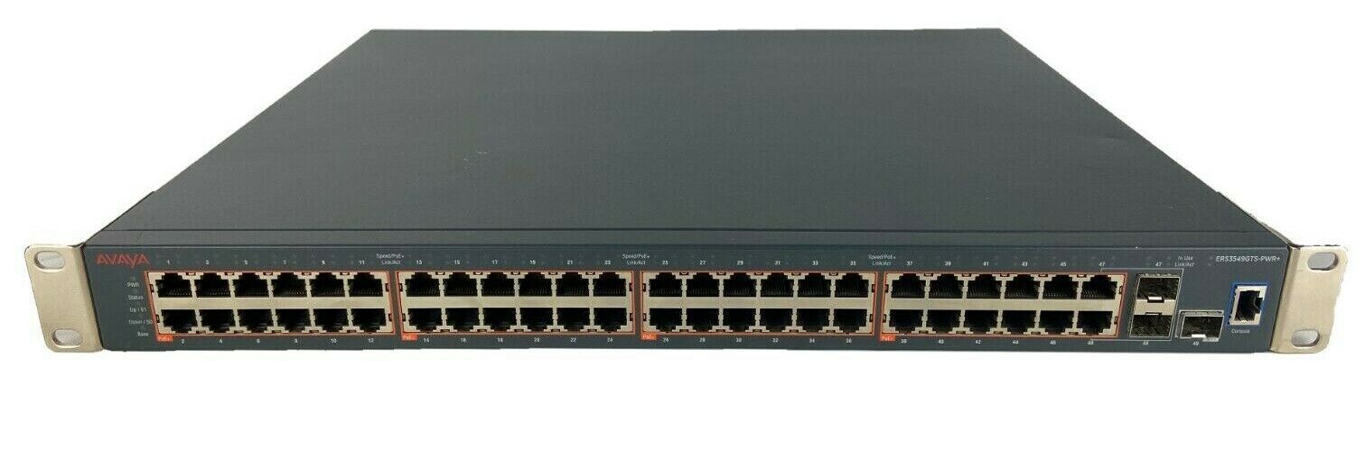 Avaya Ethernet Routing Switch 3500 Series ERS3549GTS-PWR+ AL3500A16-E6