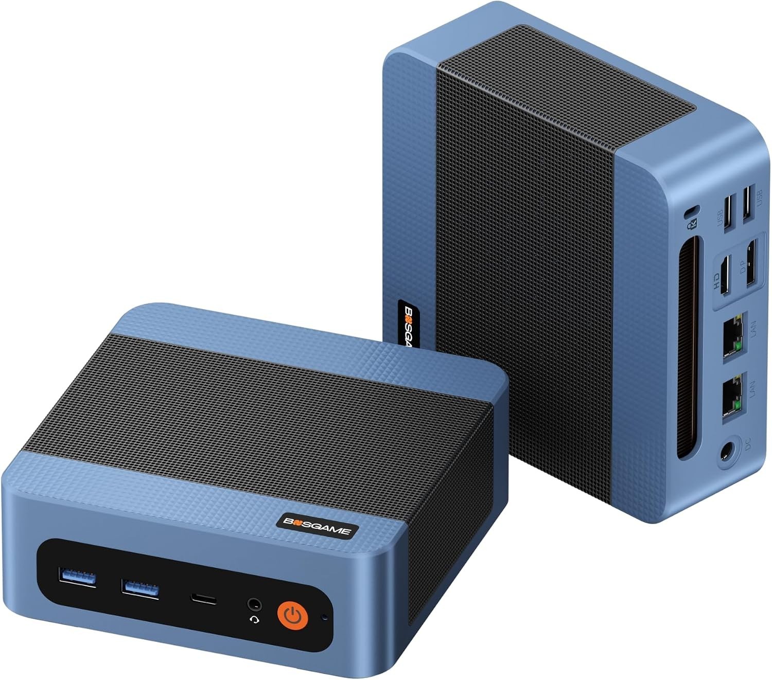SEALED BOSGAME E5 Mini PC, AMD Ryzen 3 5300U 8GB DDR4 RAM 256GB M.2 SSD