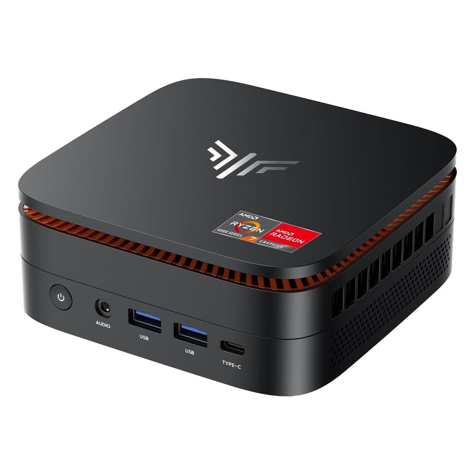 KAMRUI Hyper H1 Mini Gaming PC, AMD Ryzen 7 7735HS(Beats 7640HS/6800H), 24GB ...