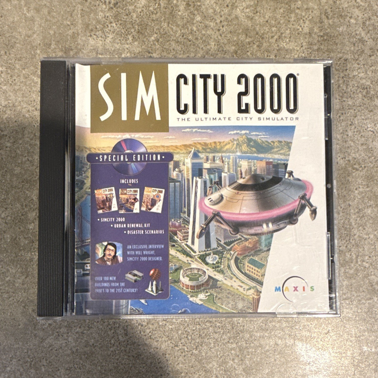 Maxis SimCity 2000 Special Edition PC CD-ROM for Windows 95/Windows Maxis SimCity 2000 Special Edition PC CD-ROM for Windows 95/Windows