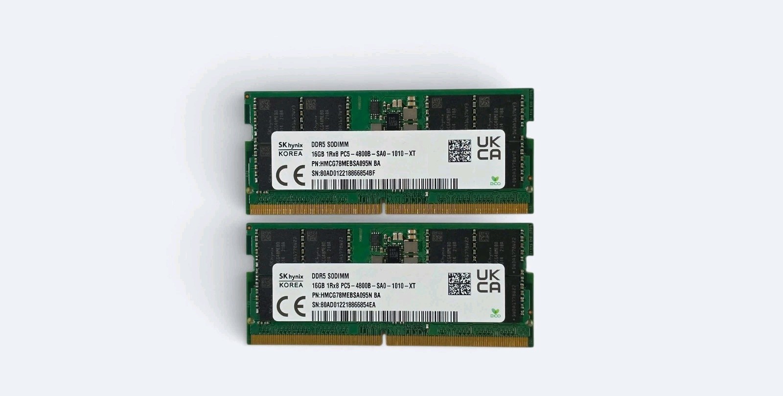 SK Hynix 32GB Kit (2x16GB) DDR5 4800MHz SODIMM PC5-38400 High Performance CL40π₯ SK Hynix 32GB Kit (2x16GB) DDR5 4800MHz SODIMM PC5-38400 High Performance CL40π₯