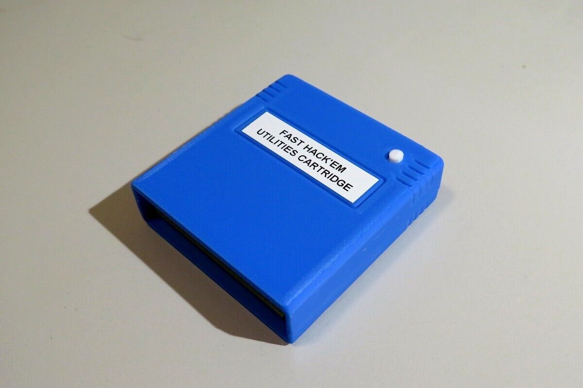 FAST HACK'EM Utilities Cartridge for Commodore C64, Disk Copy, File Copy, Editor