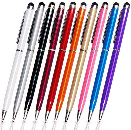 2in1 Touch Screen Stylus Ballpoint Pen For Phone Tablet Smartphone