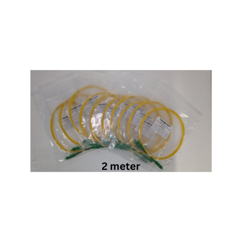 (100 Pack) SC to SC APC Simplex OS2 Single-Mode Fiber Optic Patch Cable - Jumper (100 Pack) SC to SC APC Simplex OS2 Single-Mode Fiber Optic Patch Cable - Jumper