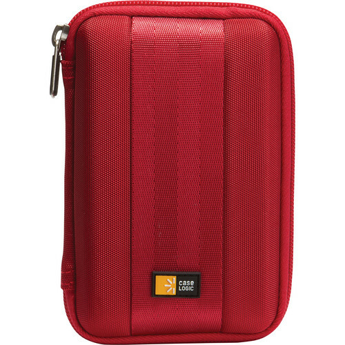 Case Logic QHDC-101 Portable Hard Drive Case (Red) Case Logic QHDC-101 Portable Hard Drive Case (Red)
