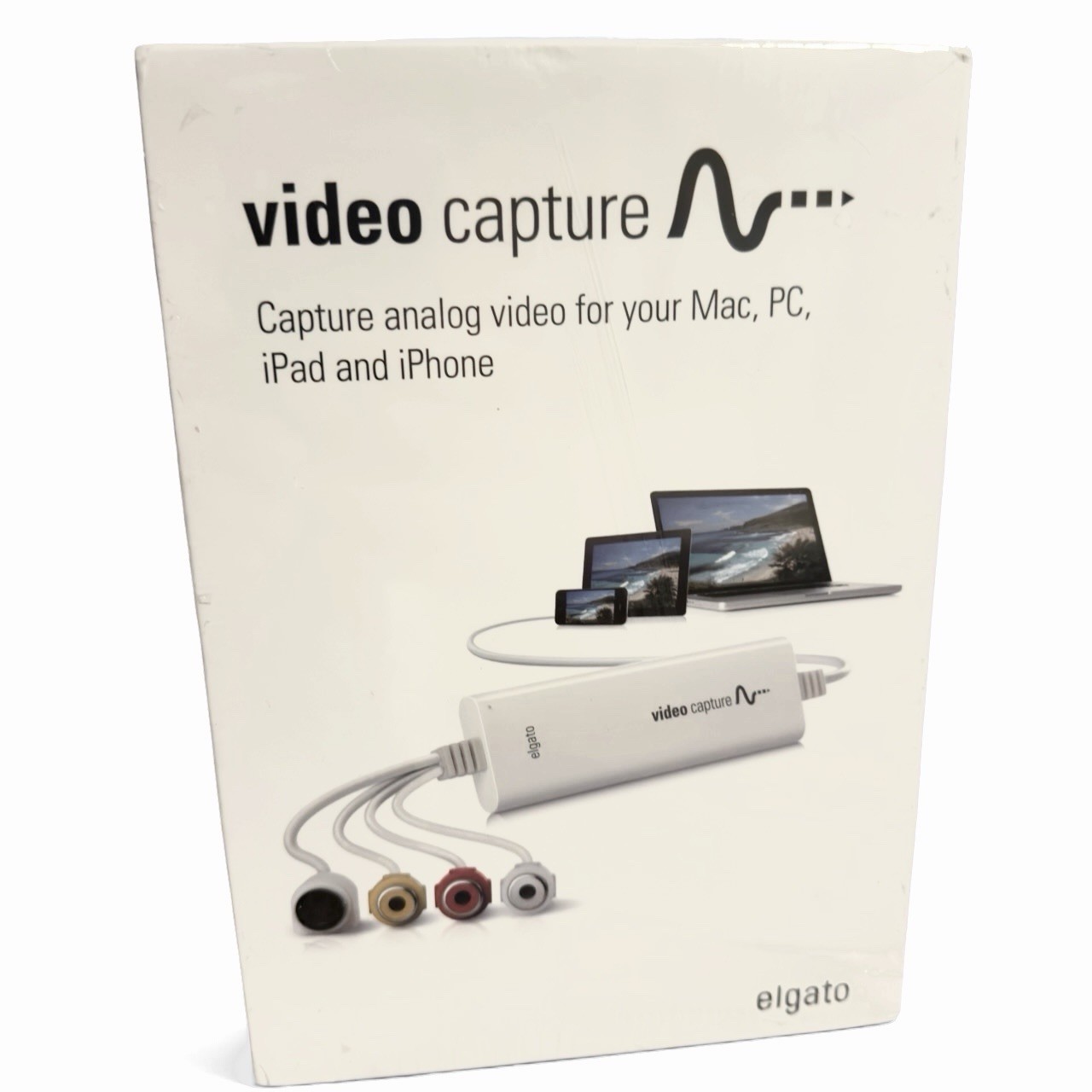 Elgato Video Capture Analog to Digital USB Converter VHS to DVD Mac & PC Elgato Video Capture Analog to Digital USB Converter VHS to DVD Mac & PC