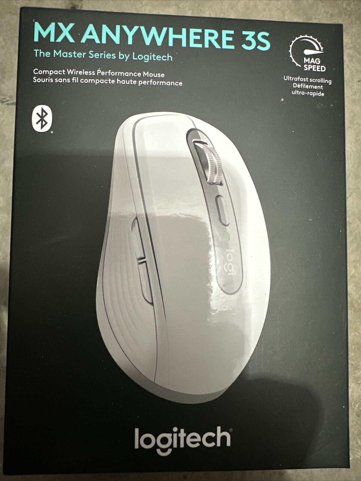 Authentic Logitech MX Anywhere 3S PALE GREY (910-006926) Brand New