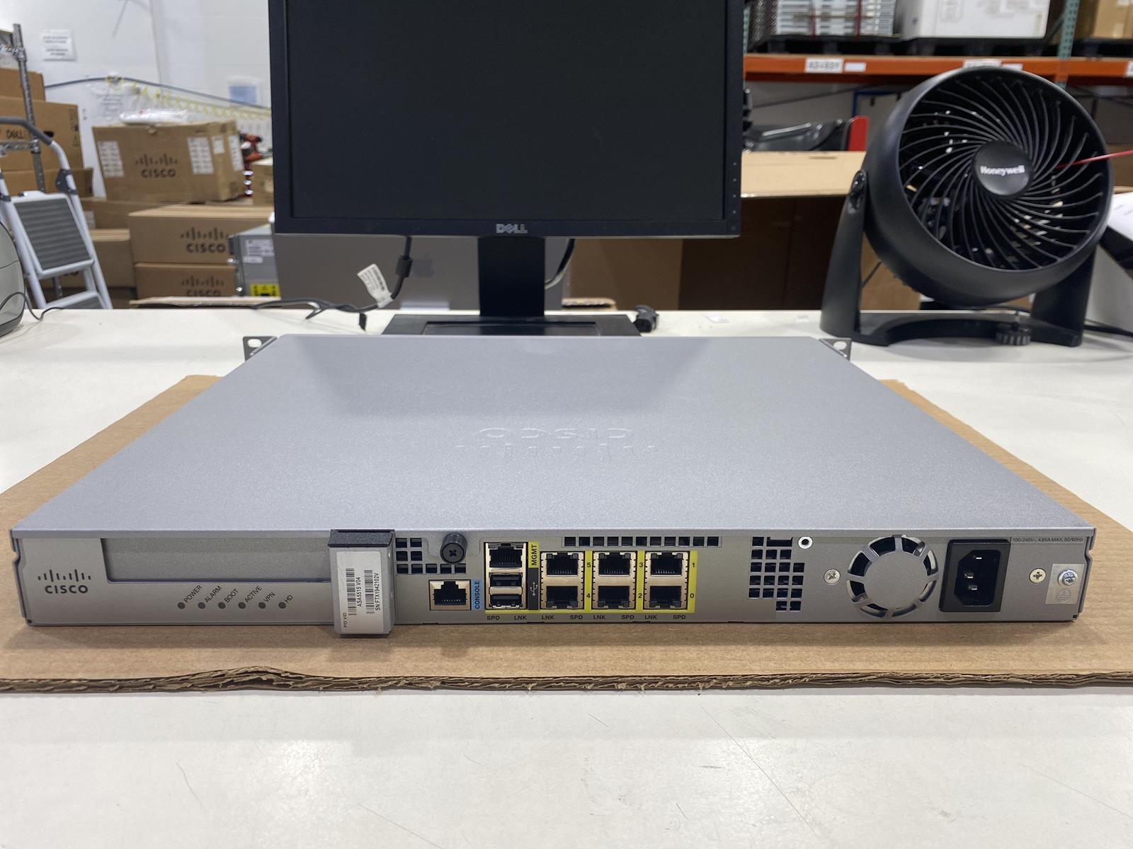 Cisco ASA5515-X Adaptive Security Appliance with power cable