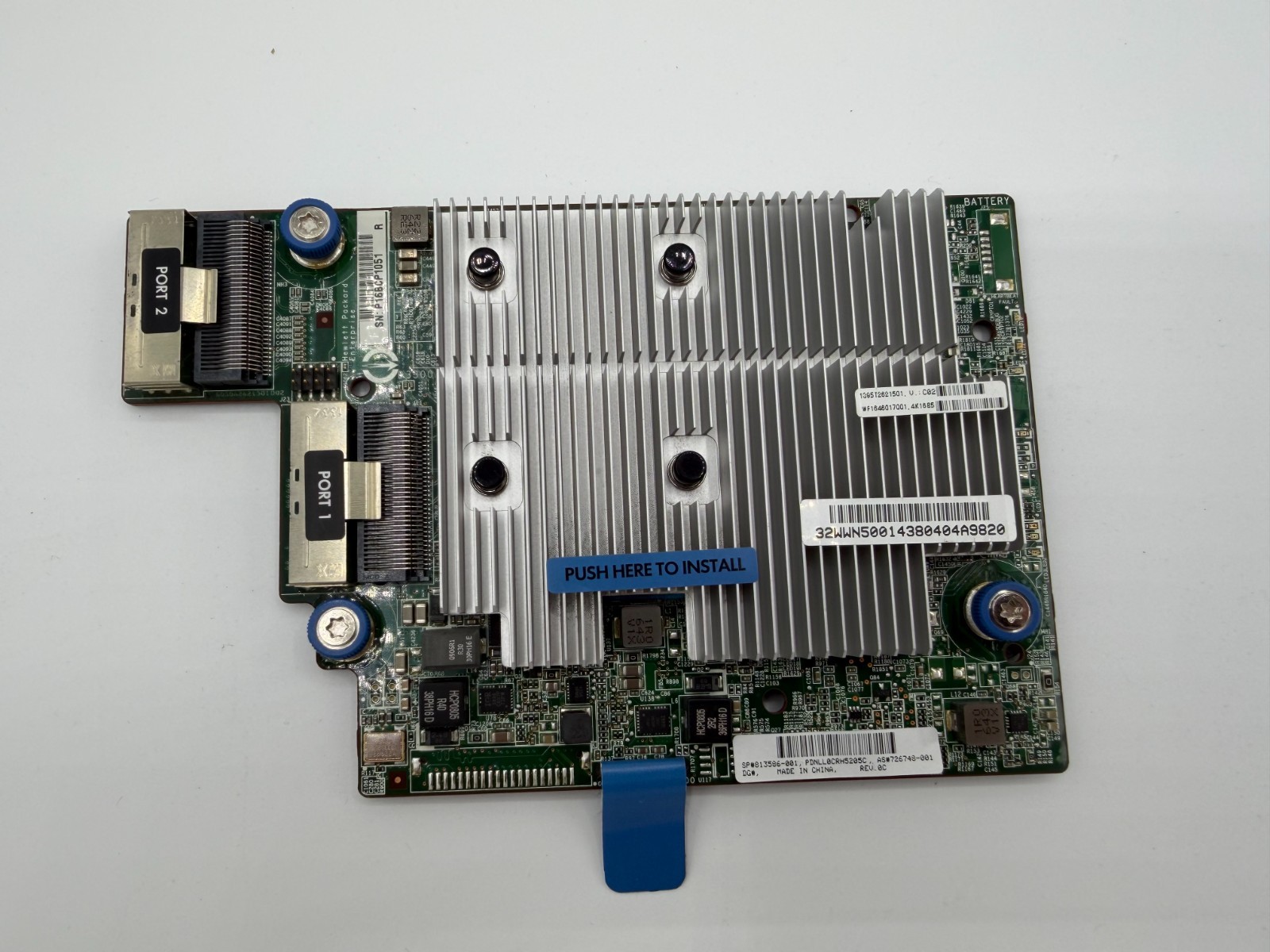 HPE Smart Array P840ar 2GB FBWC 12G SAS 2-Port Controller 726748-001 813586-001 HPE Smart Array P840ar 2GB FBWC 12G SAS 2-Port Controller 726748-001 813586-001
