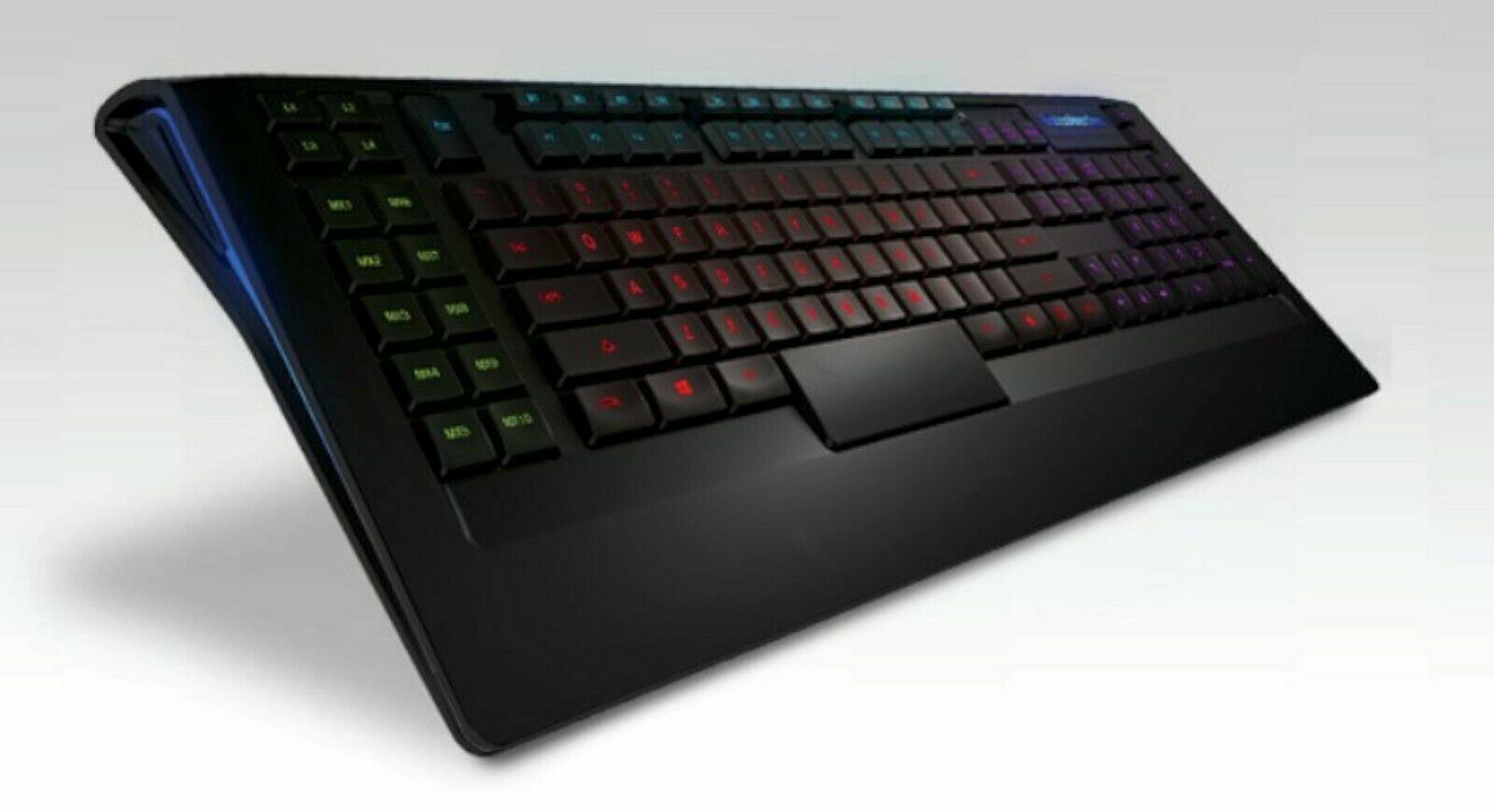 SteelSeries Apex Gaming Keyboard German 5 Zone RGB LED Backlit Low Profile 64148