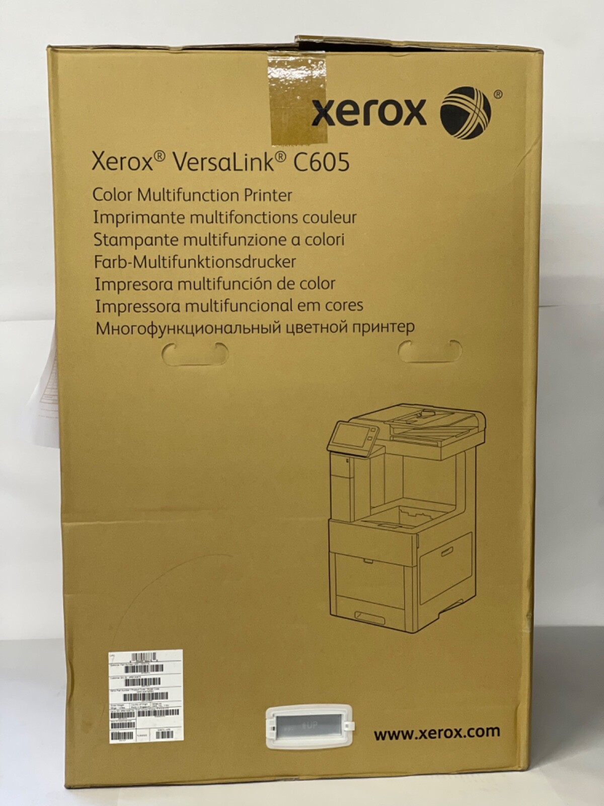 Xerox VersaLink C605_YXL Multifunction Printer, Color, TAA Compliant 55 PPM Xerox VersaLink C605_YXL Multifunction Printer, Color, TAA Compliant 55 PPM