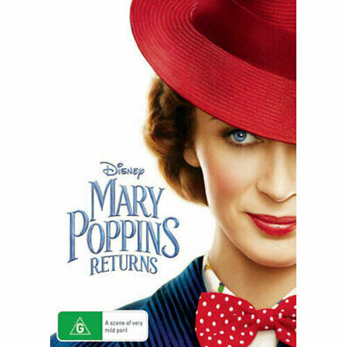 Mary Poppins Returns DVD NEW (Region 4 Australia)