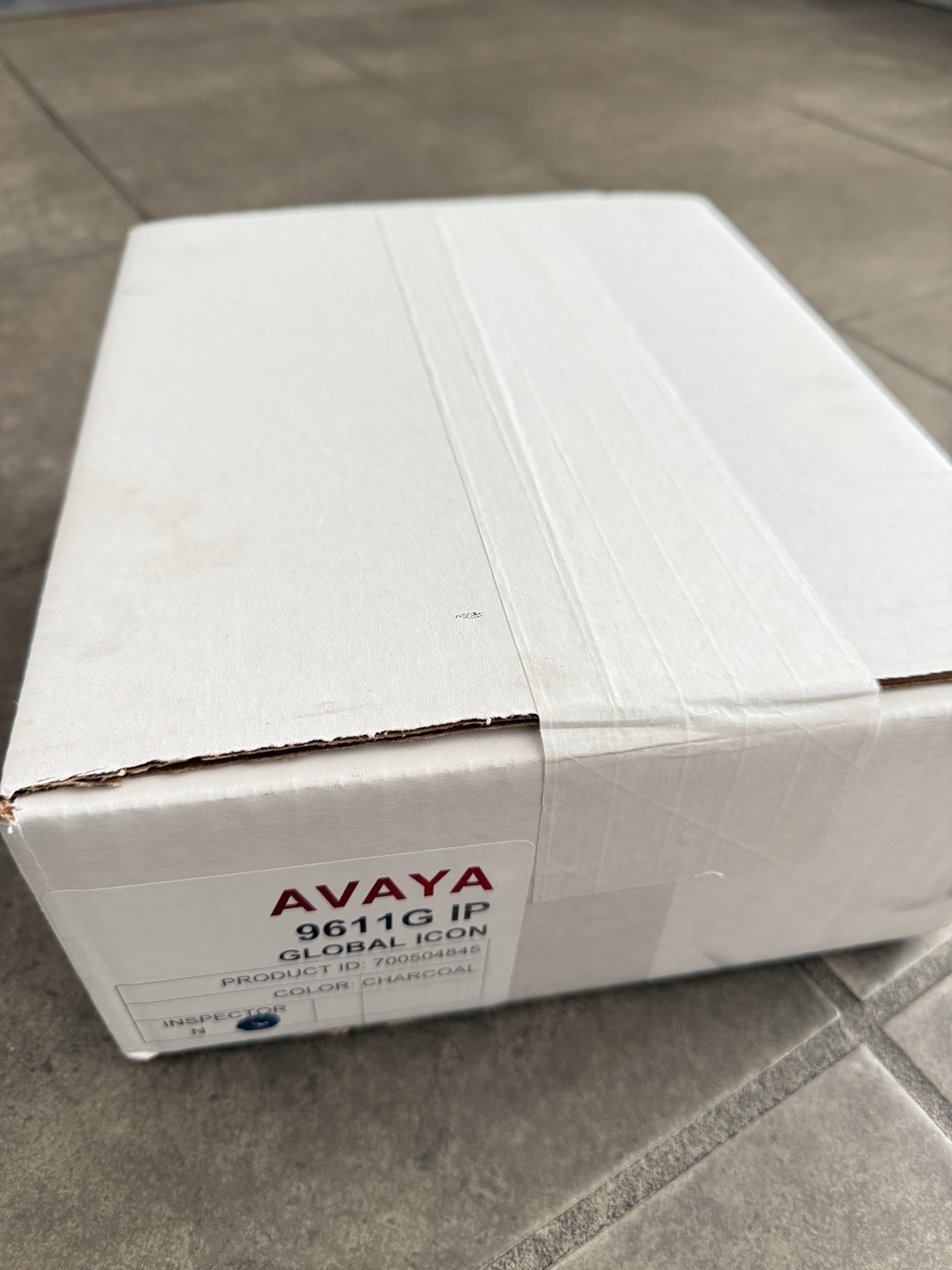 NEW   Avaya 9611G IP Phone Model: 700504845MP- Charcoal Gray