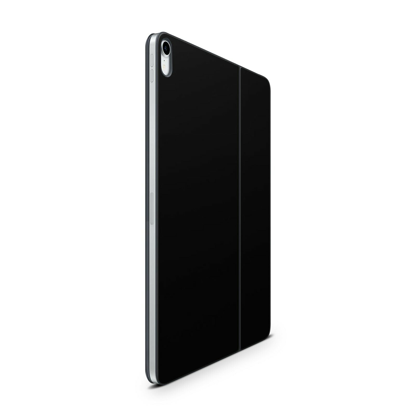 RT.SKINS Just Black Premium Full Body Skin for Apple iPad Smart Keyboard Folio