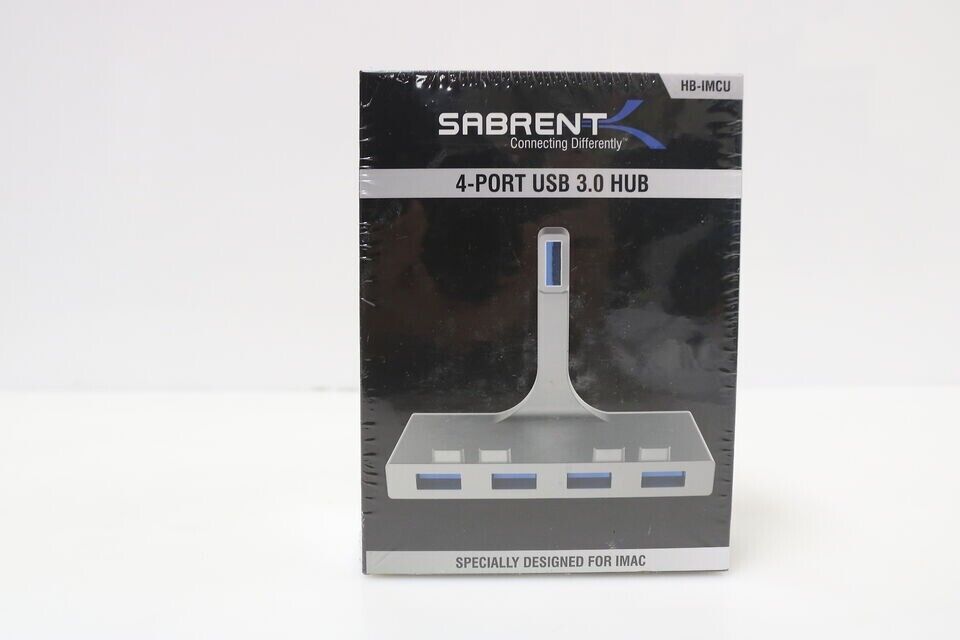 SABRENT 4-PORT USB 3.0 HUB FOR IMAC SLIM UNI-BODY HB-IMCU