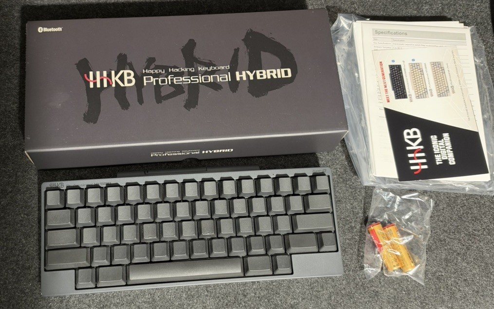 PFU HHKB Professional HYBRID Type-S Blank Keytop Print Black PD-KB800BNS PFU HHKB Professional HYBRID Type-S Blank Keytop Print Black PD-KB800BNS