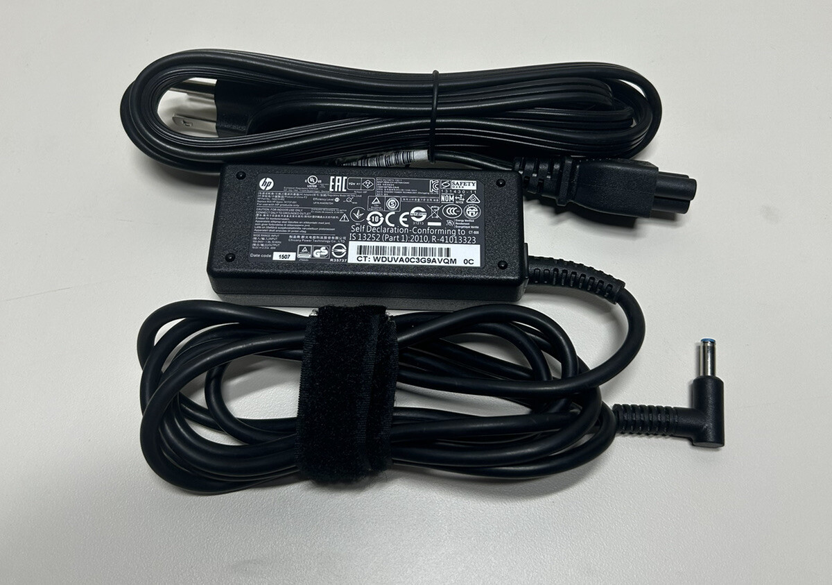 LOT of 10 Genuine HP 45W BLUE TIP AC Adapter Charger 19.5V w/ Power Cord Tested LOT of 10 Genuine HP 45W BLUE TIP AC Adapter Charger 19.5V w/ Power Cord Tested