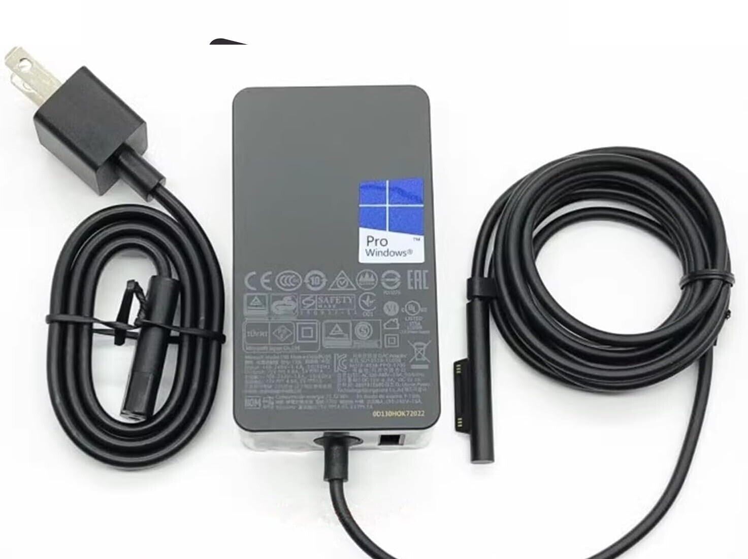 Genuine 65W Microsoft Surface Pro Book 1 2 3 4 5 6 7 X Adapter Charger 1706 1800