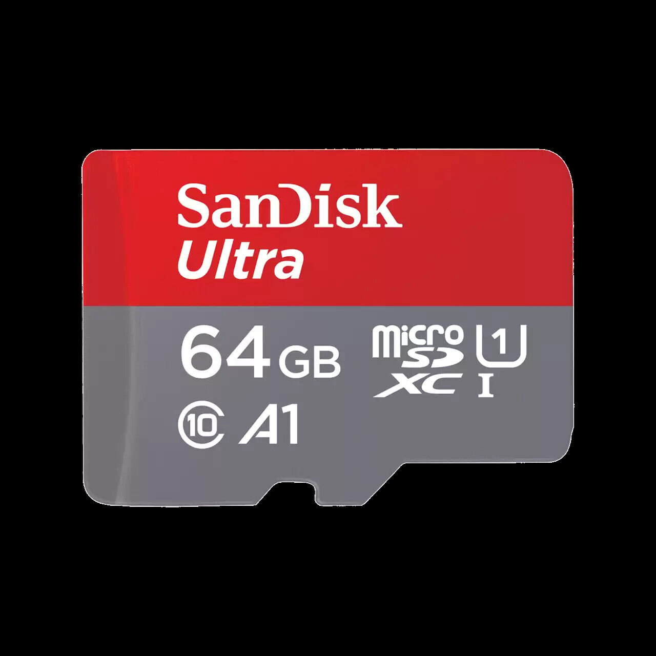 SanDisk 64GB Ultra microSDXC UHS-I Memory Card w/SD Adapter - SDSQUAB-064G-GN6MA