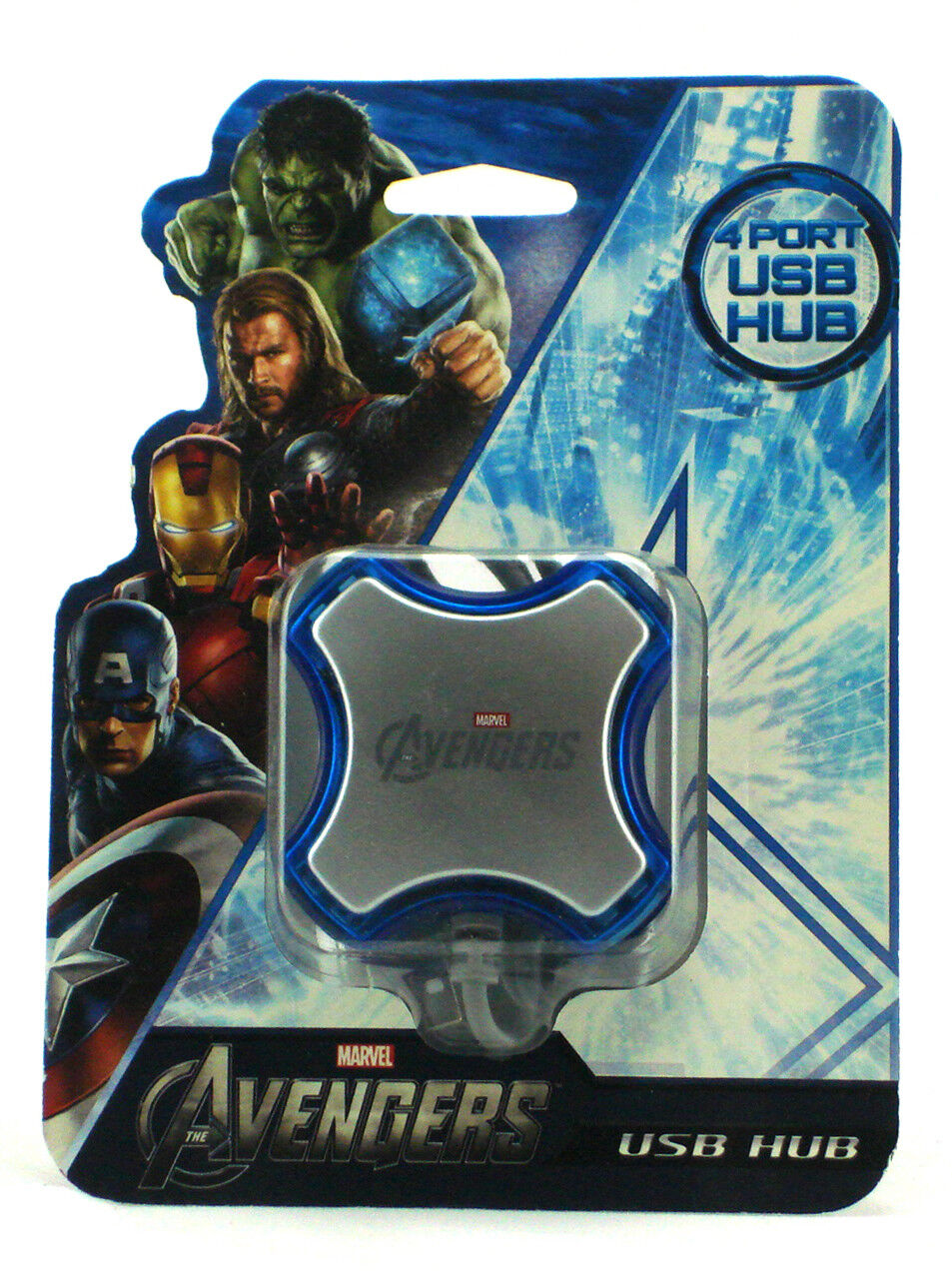 Avengers 4 Port USB Device Hub Marvel Comics Universe Sealed Brand New