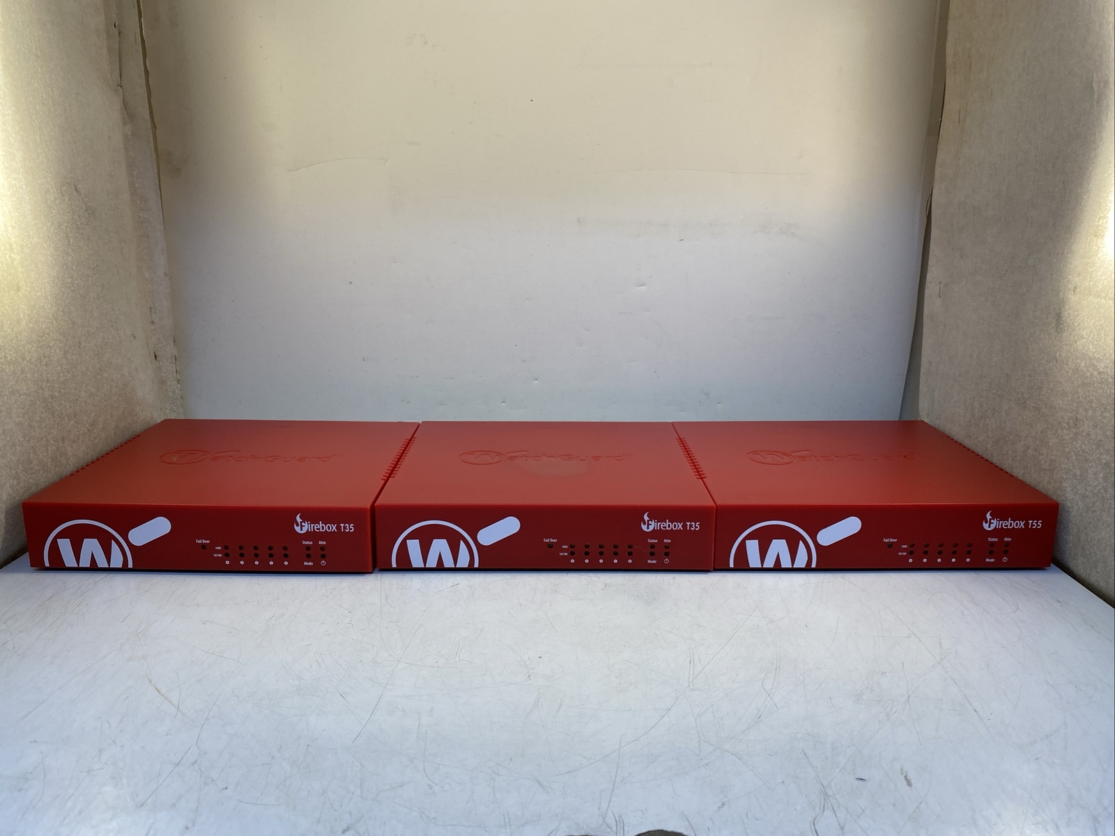 Lot of 3 WatchGuard Firebox T35 Network Security Firewall Appliances MS3 G2U