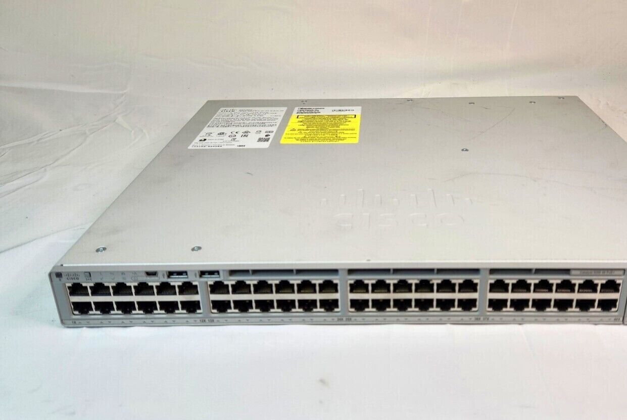 Cisco C9200-48P-E-AM Cisco POE Network Switch