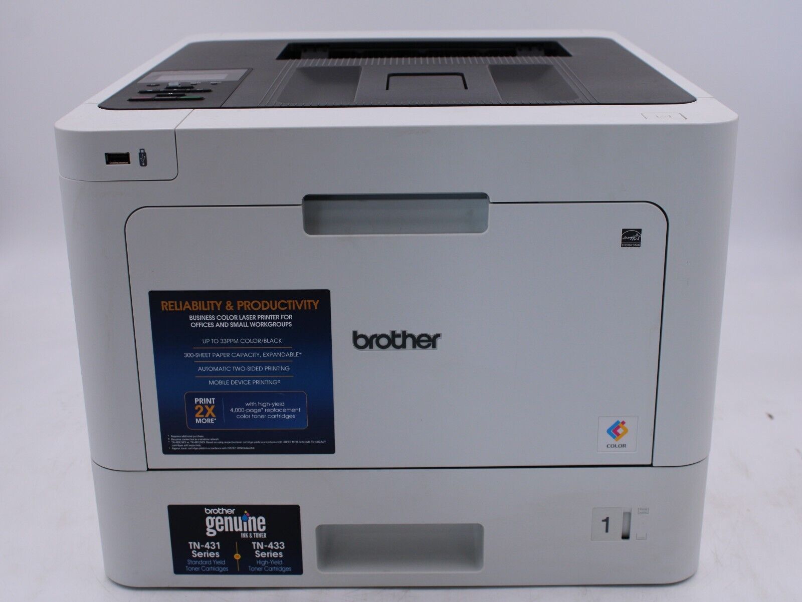 Brother HL-L8260CDW Wireless Business Color Laser Networking Printer With Toner