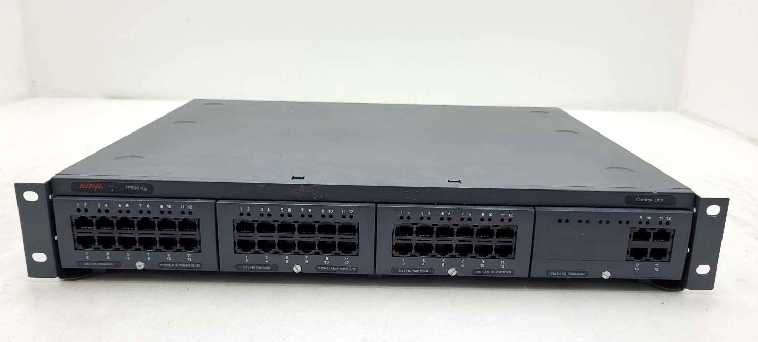 Avaya IP Office 500 V2 1 LAN 1 WAN Enterprise Router P/N: IP500V2 PCS27 Tested Avaya IP Office 500 V2 1 LAN 1 WAN Enterprise Router P/N: IP500V2 PCS27 Tested