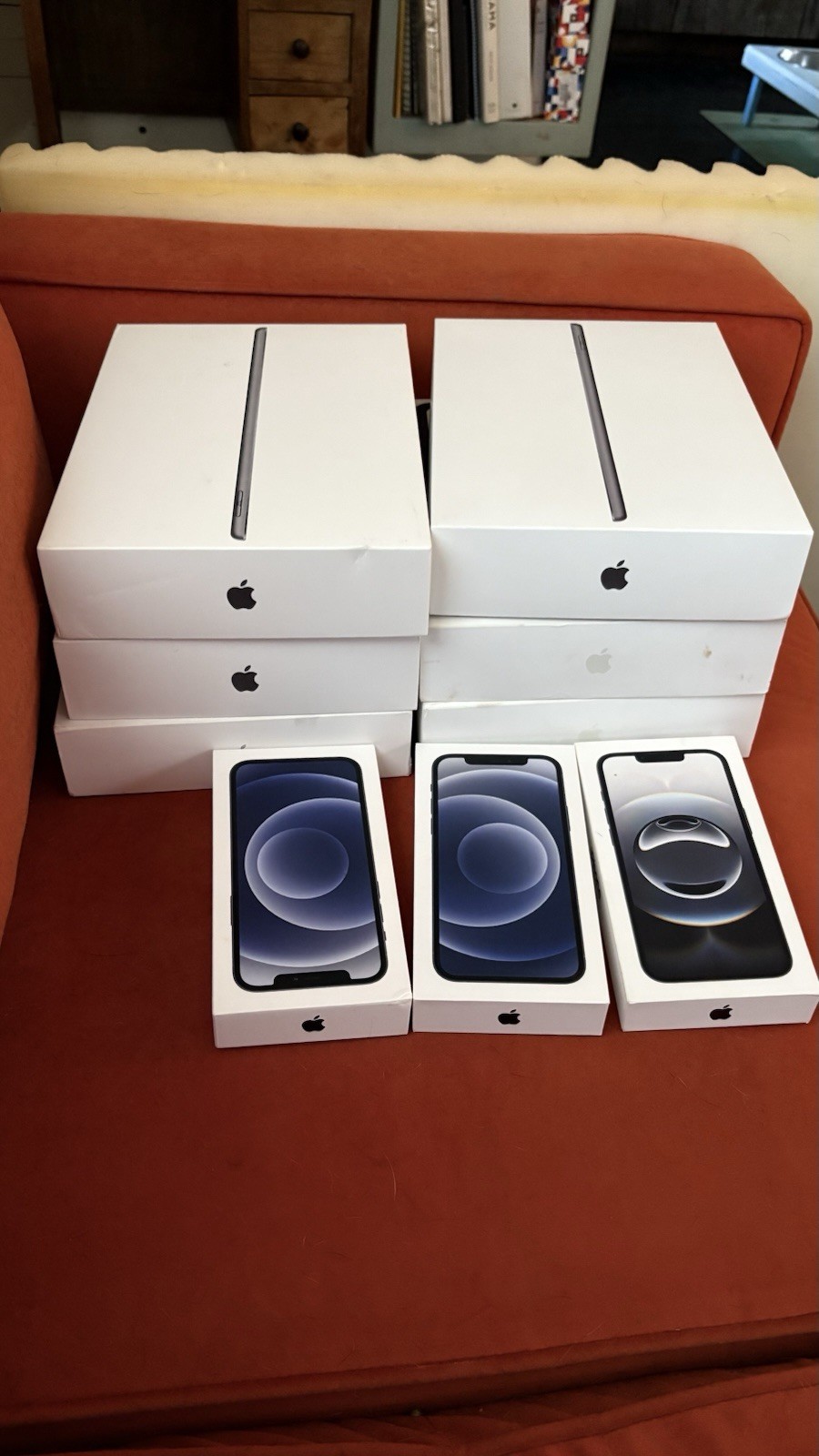 Lot of 6- EMPTY BOX ONLY Apple iPad 9th, 10th, A16 + 3 Empty IPhone 12th & 16 Lot of 6- EMPTY BOX ONLY Apple iPad 9th, 10th, A16 + 3 Empty IPhone 12th & 16