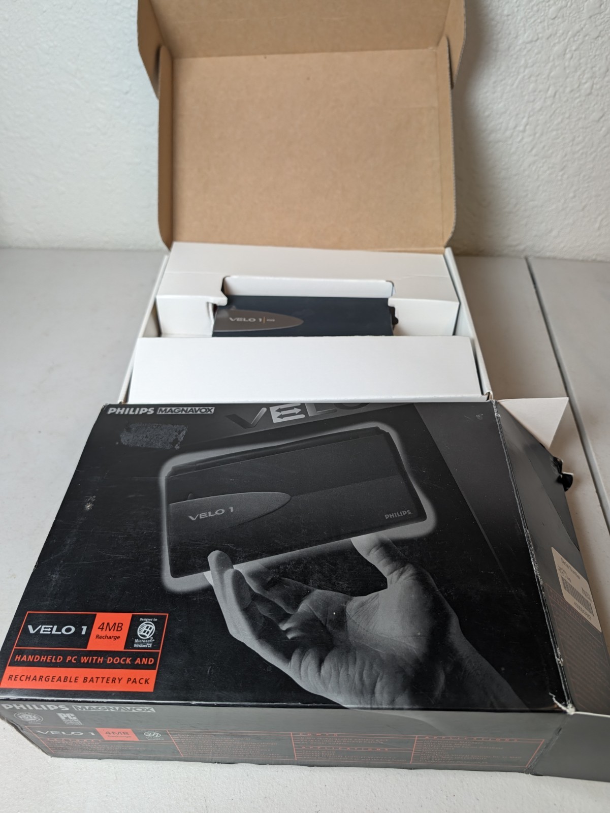 Philips Magnavox VELO 1 Vintage Handheld PC Windows CE 2.0 Exc Box & Inserts Philips Magnavox VELO 1 Vintage Handheld PC Windows CE 2.0 Exc Box & Inserts