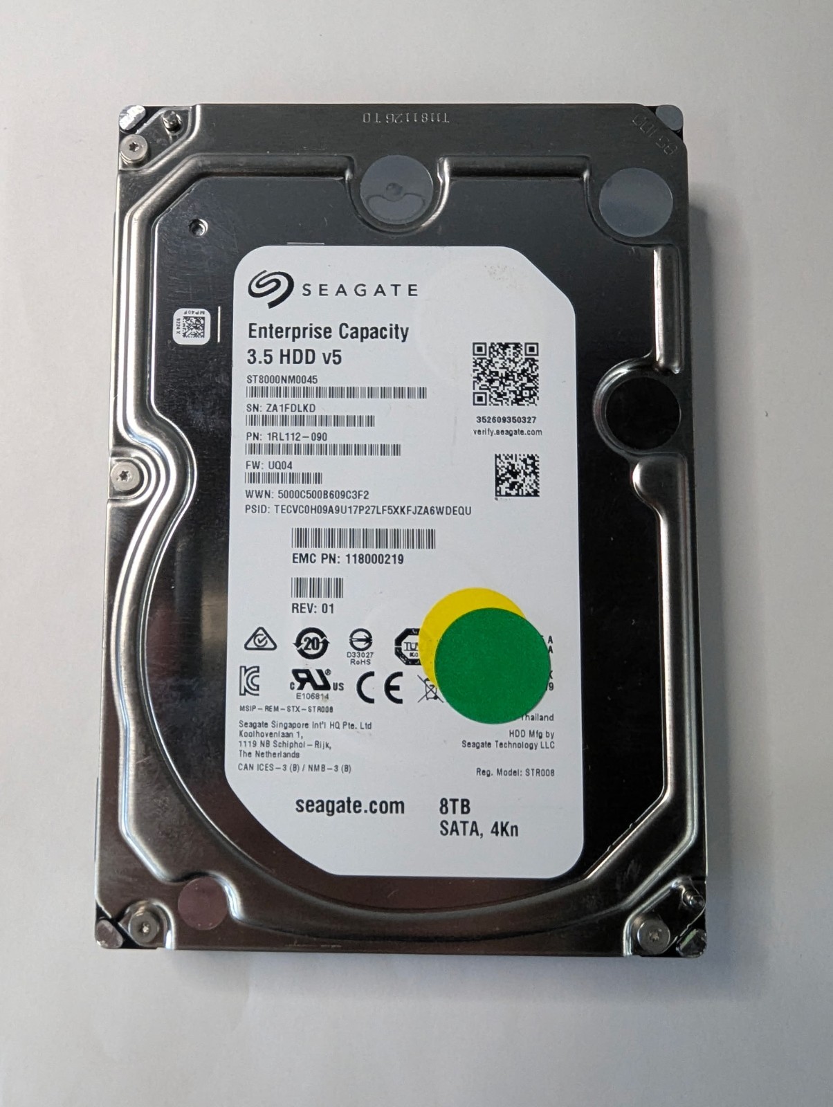 Seagate Enterprise Capacity 8TB 3.5