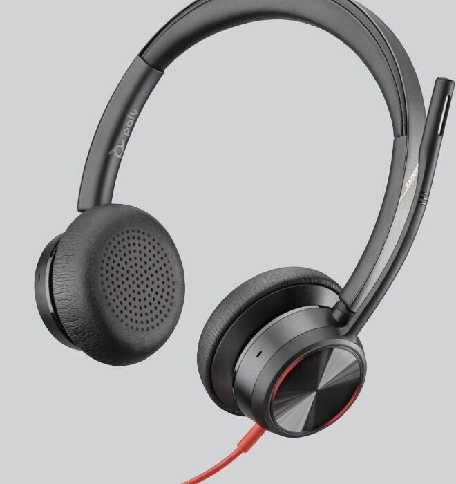 Poly Blackwire 8225 Premium Wired Headset (Plantronics) – ANC USB C