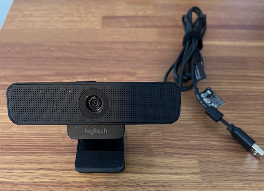 Barely used Logitech C925e Webcam USB 2.0, HD Video, Built-In Stereo Mic