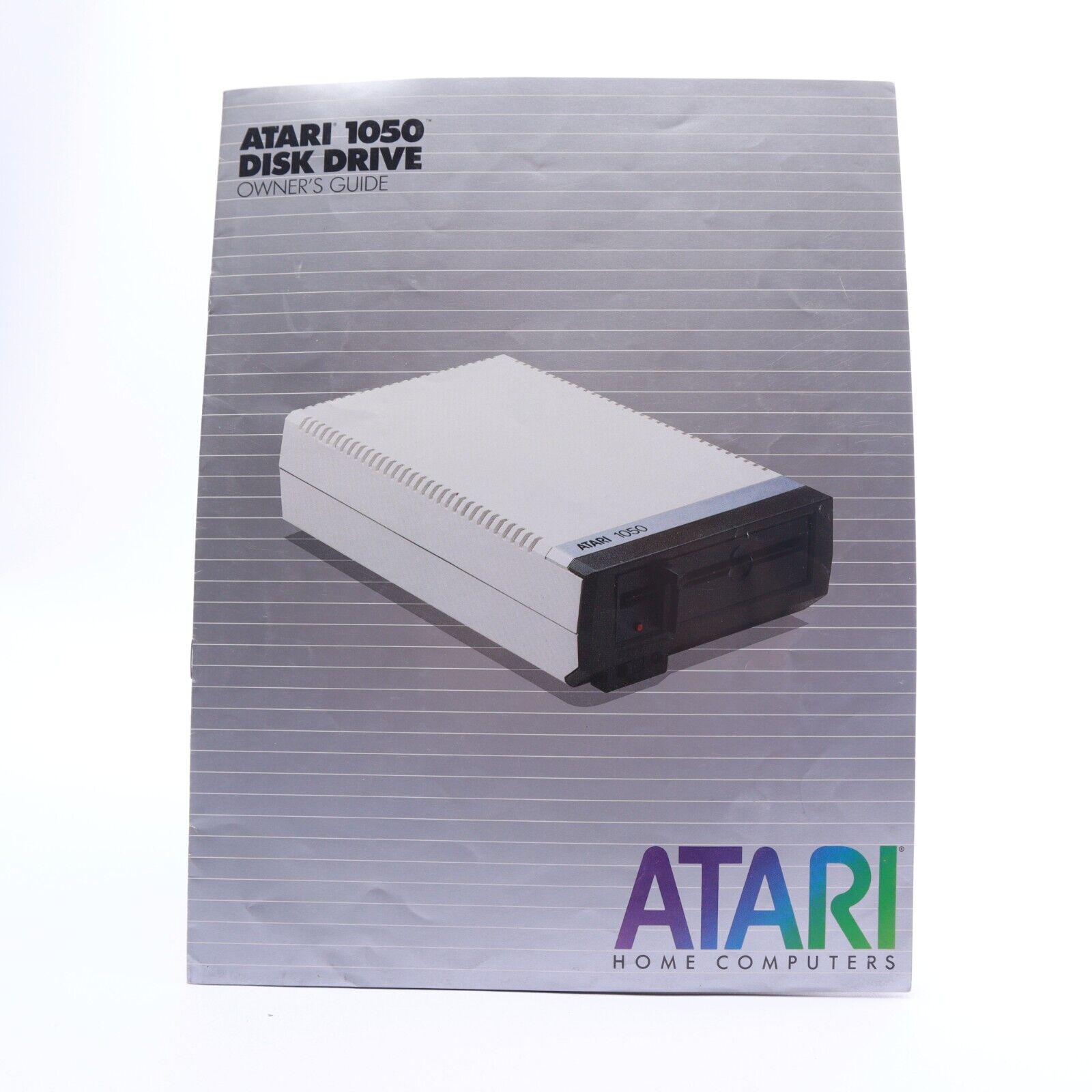 Original Atari 1050 Disk Drive Owners Manual