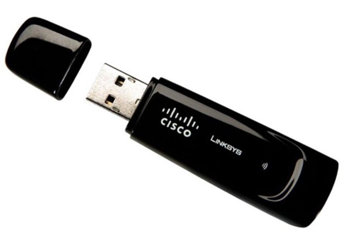 Cisco Linksys WUSB100 Wireless Network USB Adapter for Desktop PCs Notebooks