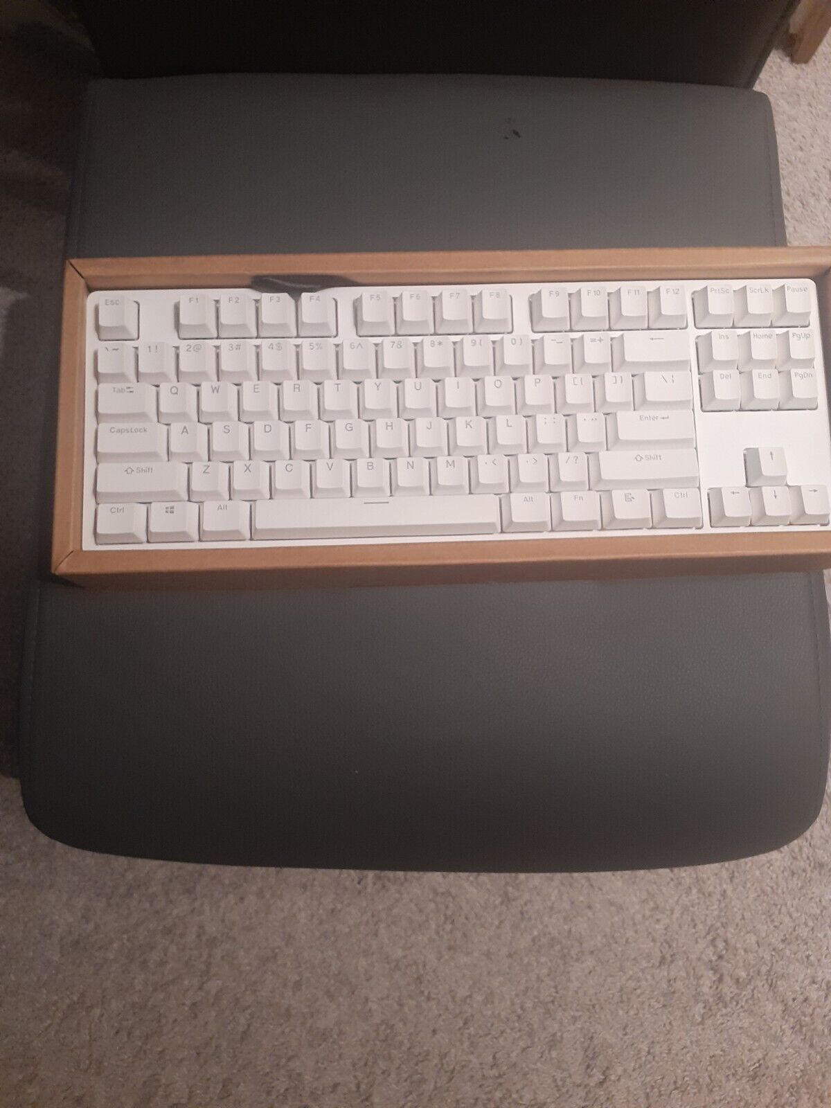 Mechanical Keyboard DROP SHIFT Barebones Gaming RGB 96% Silver Gray