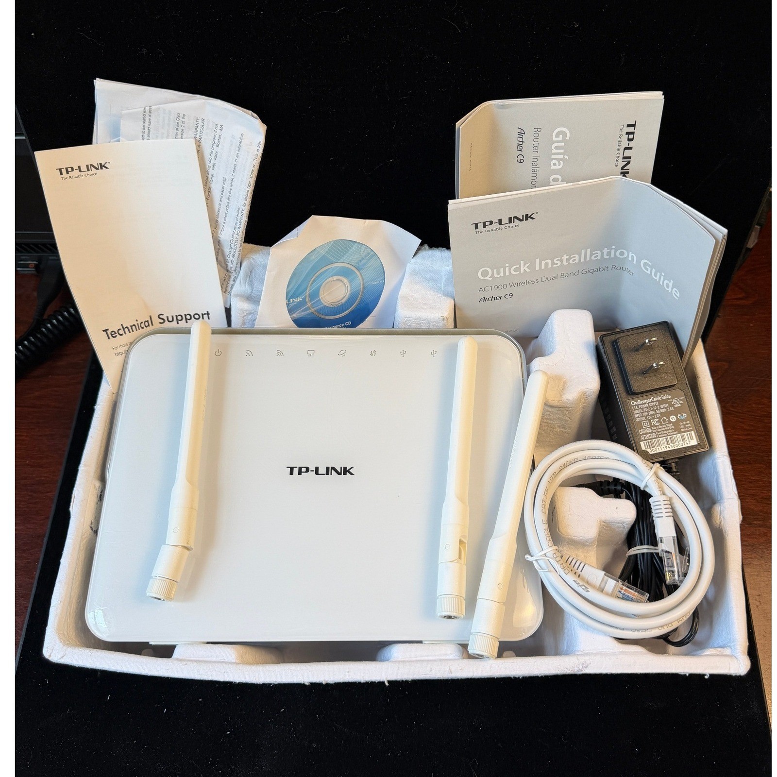 TP-Link Archer C9 AC1900- Wireless Dual Band Gigabit Router, White TP-Link Archer C9 AC1900- Wireless Dual Band Gigabit Router, White