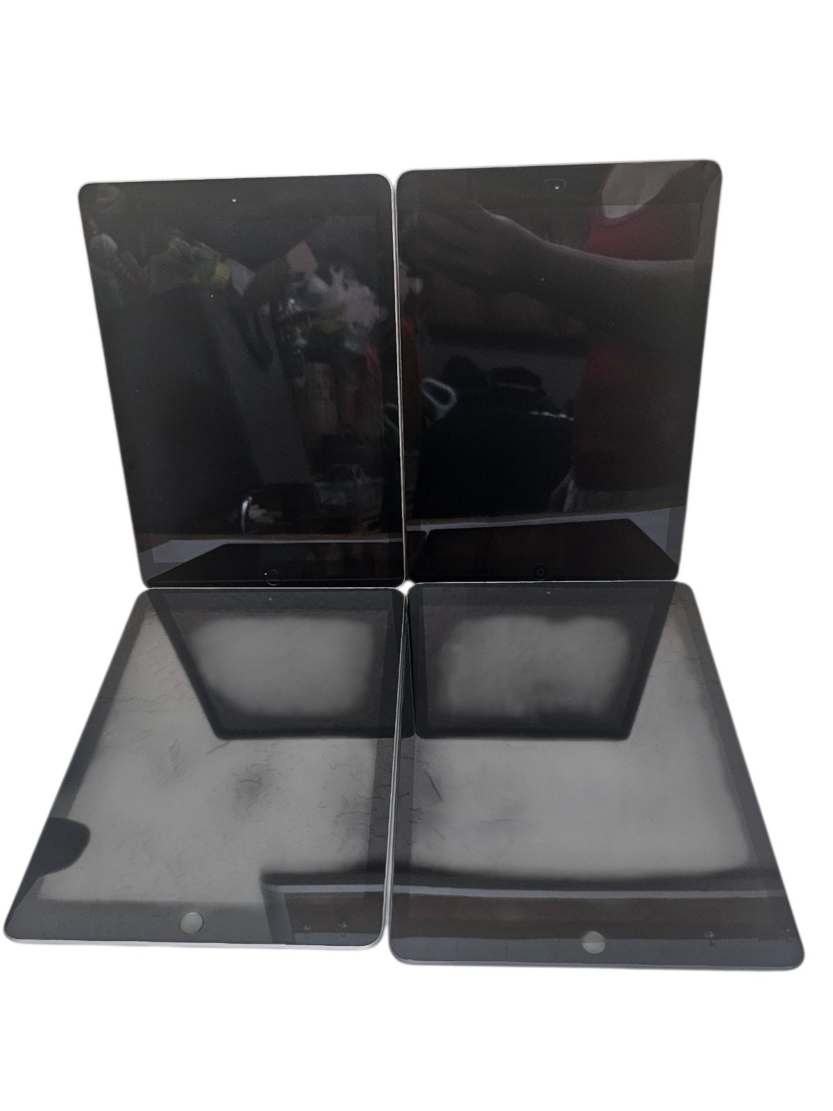 Lot of 4 Apple iPad - BROKEN / AS-IS - For Parts or Repair Only Lot of 4 Apple iPad - BROKEN / AS-IS - For Parts or Repair Only