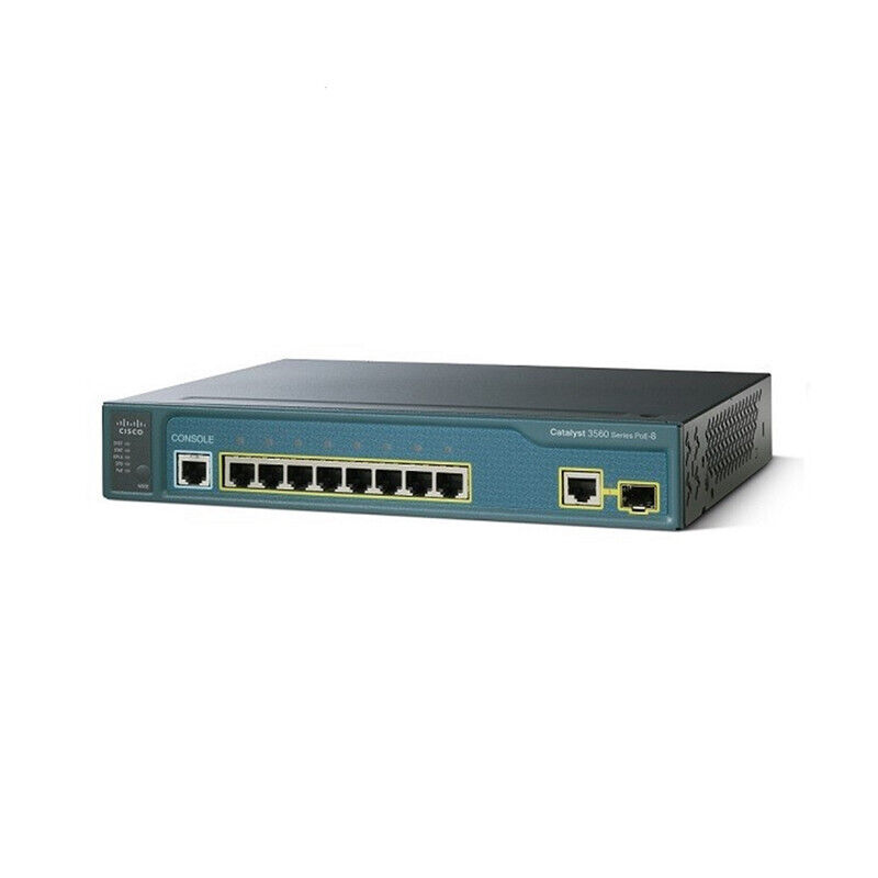 Cisco WS-C3560-8PC-S Catalyst 8 Ports Layer (L2) Managed Switch 1 Year Warranty