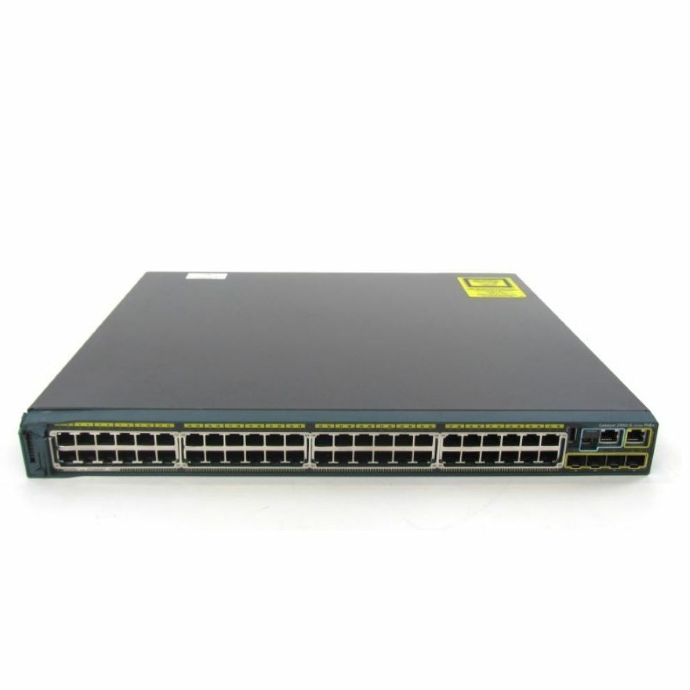 Cisco WS-C2960S-48FPS-L Catalyst 2960S 48-Port PoE+ Lan Base Switch