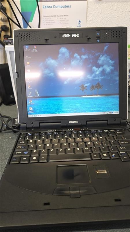 Vintage Military General Dynamics Itronix GoBook IX600 Laptop Windows XP working Vintage Military General Dynamics Itronix GoBook IX600 Laptop Windows XP working