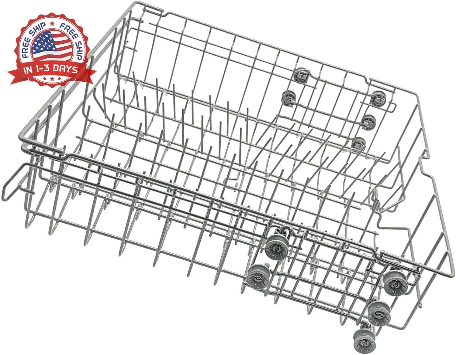 2026 Upgraded DD82-01385B A/S Middle Rack Assembly Replacement for Samsung Dishw